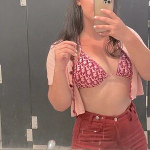 RED HIGH WASTED SHORTS